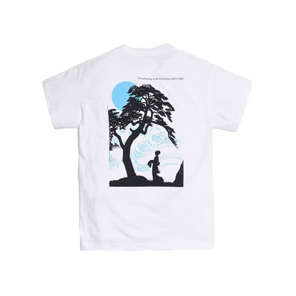 Kith Light to Dark Tee White