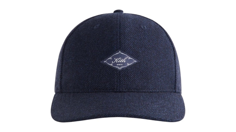 Kith Lightweight Wool Twill Aaron Hitch Classic Cap Nocturnal