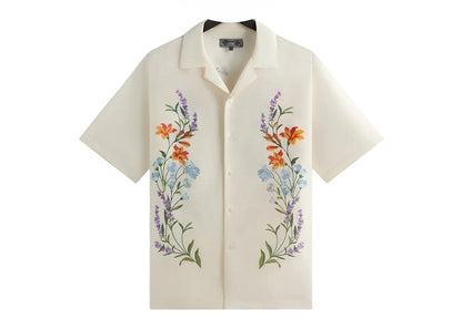 Kith Linen Thompson Camp Collar Shirt Sandrift