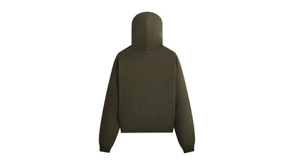 Kith Lofty Fleece Cropped Braxton Hoodie Cypress