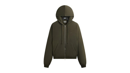 Kith Lofty Fleece Cropped Braxton Hoodie Cypress