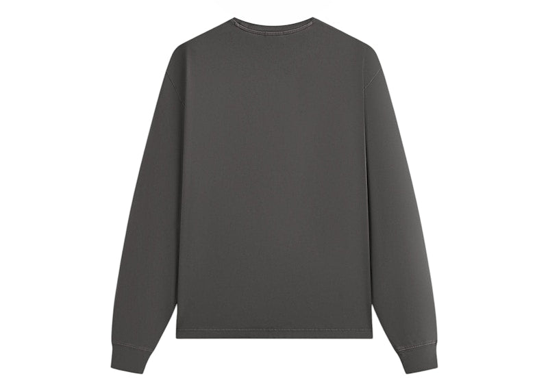 Kith Long Sleeve Lax Tee Carbon