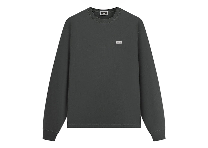 Kith Long Sleeve Lax Tee Carbon