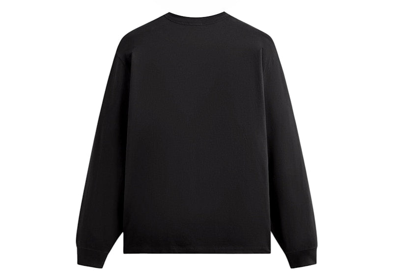 Kith Long Sleeve Leonard Pocket Tee Black