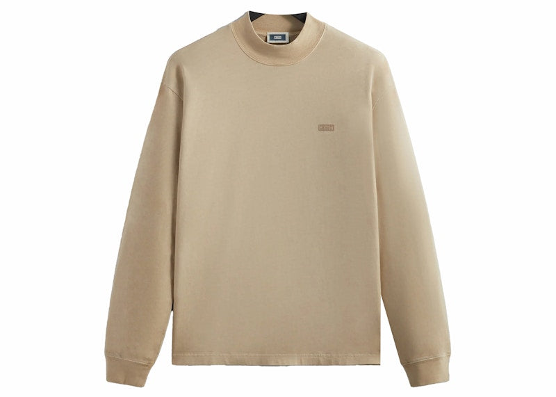 Kith Long Sleeve Mock Neck Lax Tee Canvas