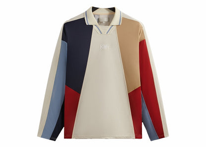 Kith Long Sleeve Panelled Otto Polo Sandrift