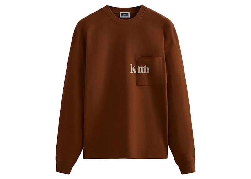 Kith Long Sleeve Quinn Tee Briar