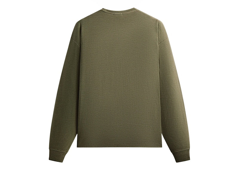 Kith Long Sleeve Quinn Tee Misty Fog