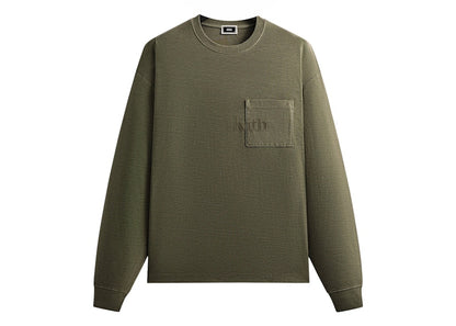 Kith Long Sleeve Quinn Tee Misty Fog