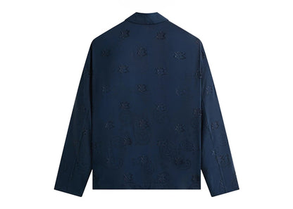 Kith Long Sleeve Thompson Crossover Shirt Nocturnal