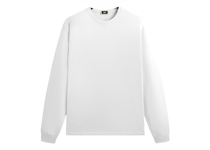 Kith Long Sleeve Vintage Tee White