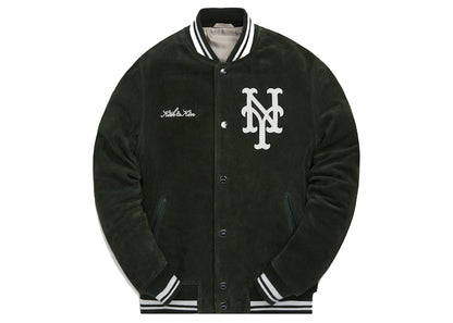 Kith MLB for New York Mets Suede Bomber Jacket Stadium