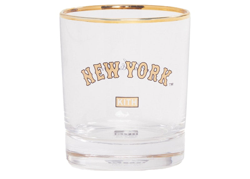 Kith MLB for New York Mets Whiskey Glass Multi