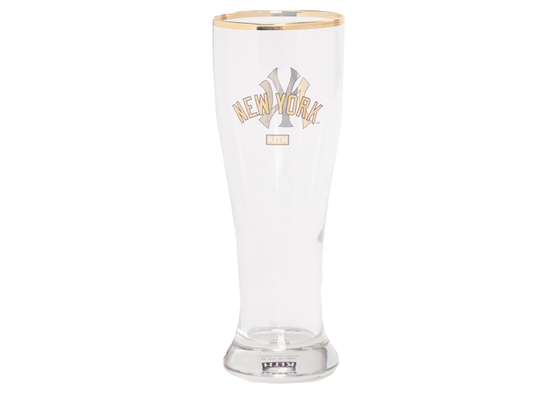 Kith MLB for New York Yankees Gold Leaf Glass Multi
