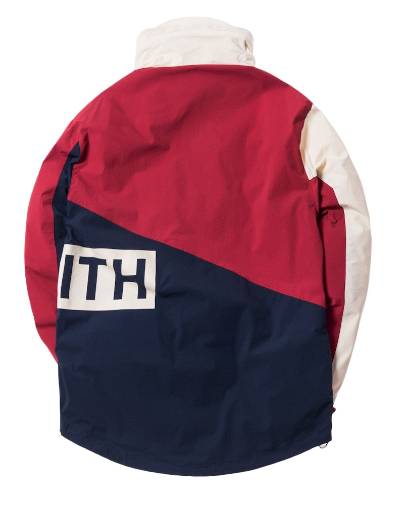 Kith Madison Jacket Navy/Red/Off White