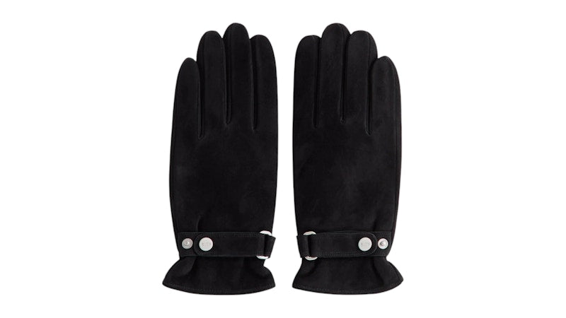 Kith Manhattan Suede Gloves Black