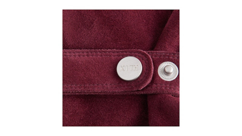 Kith Manhattan Suede Gloves Magma