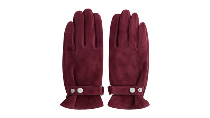 Kith Manhattan Suede Gloves Magma