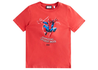 Kith Marvel Kids Spider-Man Amazing Spiderman Vintage Tee Retro