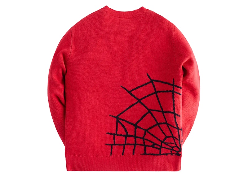 Kith Marvel Kids Spider-Man Hero Knit Crew Retro