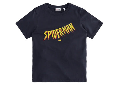 Kith Marvel Kids Spider-Man Timeline Classic Tee Black