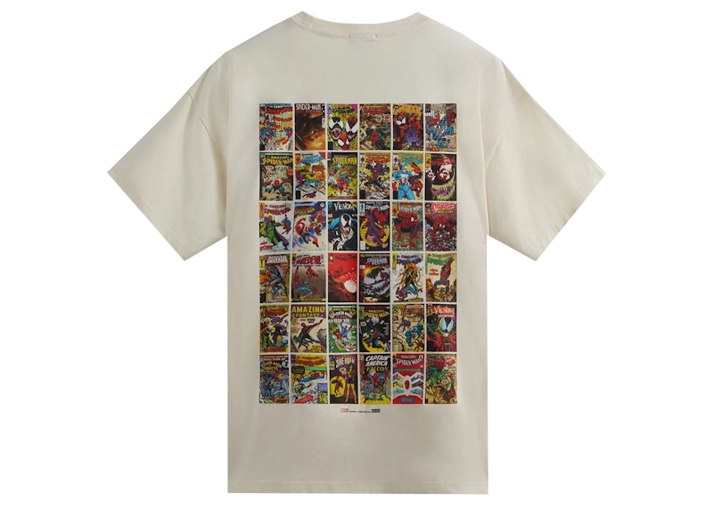 Kith Marvel Spider-Man Comic Covers Tee Sandrift