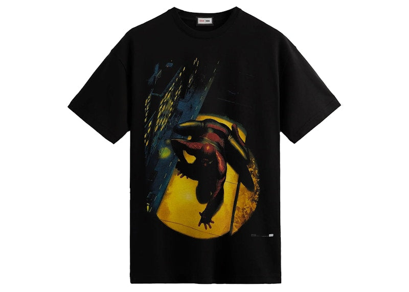 Kith Marvel Spider-Man Spotlight Tee Black