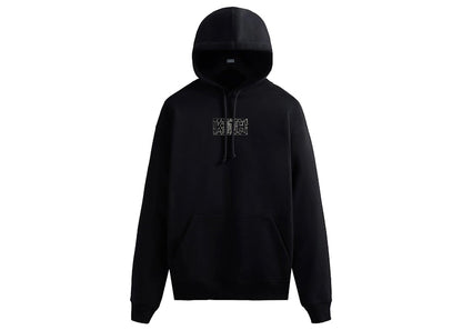 Kith Marvel Spider-Man Web Logo Hoodie Black