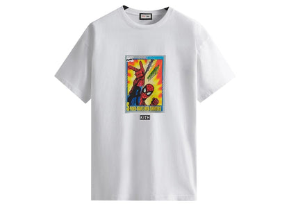 Kith Marvel Spider-Man Web-Shooter Vintage Tee White