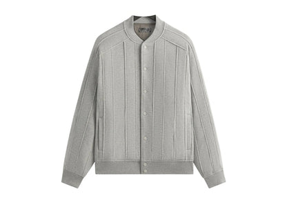 Kith Marvin Bomber Jacket Mid Heather Grey