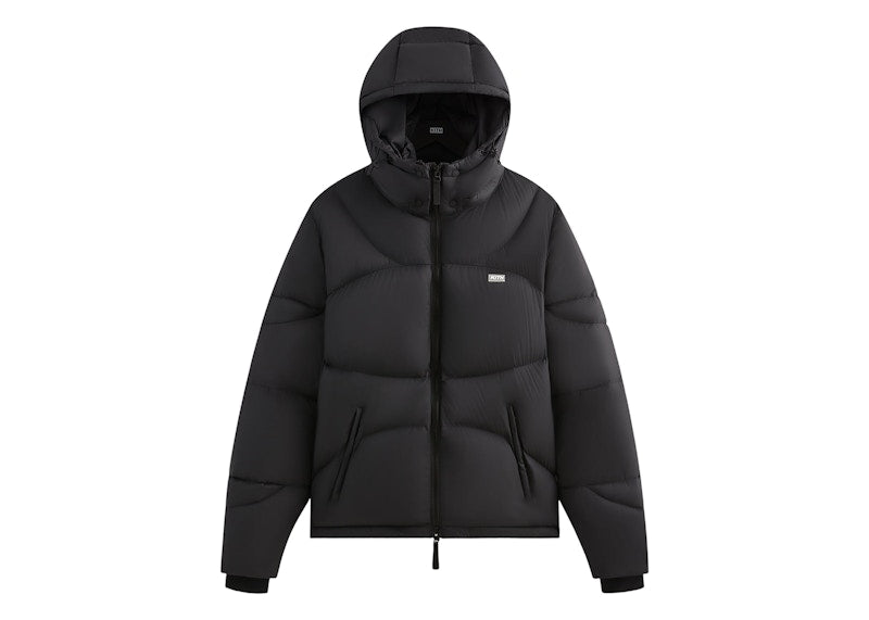 Kith Matte Stretch Taffeta Corey Puffer Black