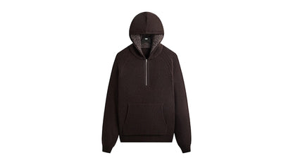 Kith Merino Knit Quarter Zip Hoodie Kindling