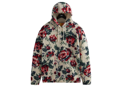 Kith Merrick Floral Sherpa Hoodie Sandrift