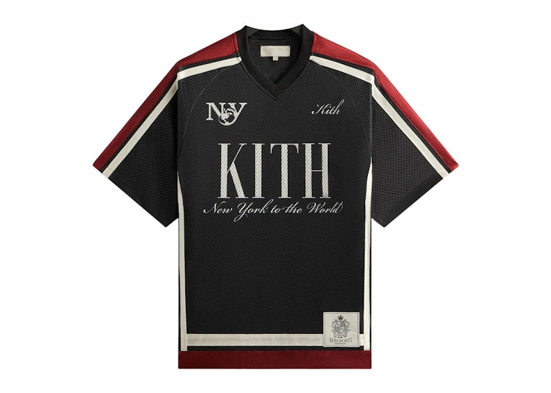 Kith Mesh Leon Jersey Black