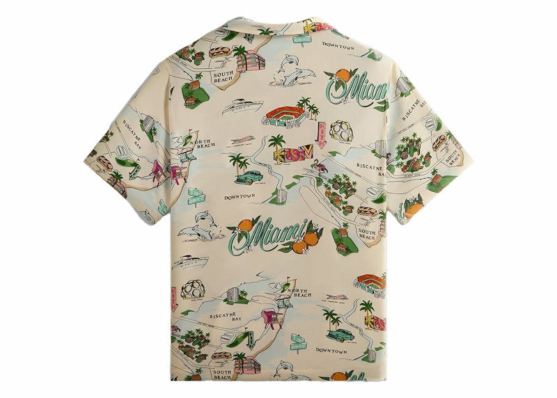 Kith Miami Thompson Camp Collar Shirt Pointe