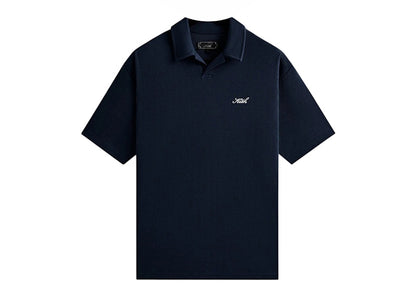Kith Micro Waffle Drew Polo Nocturnal