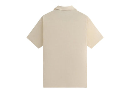Kith Micro Waffle Drew Polo Sandrift