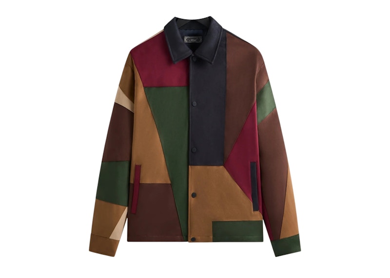 Kith Microsuede Patchwork Pirlo Jacket Nocturnal