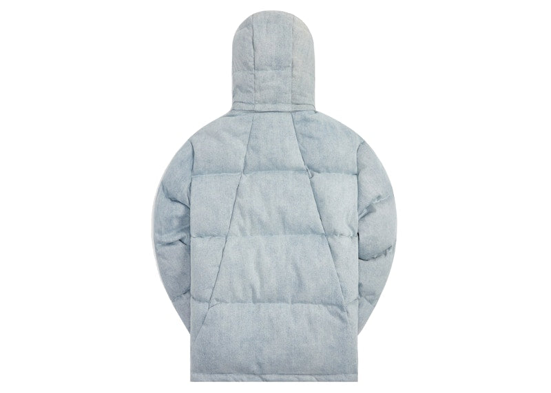 Kith Midi Denim Puffer Jacket Anchor