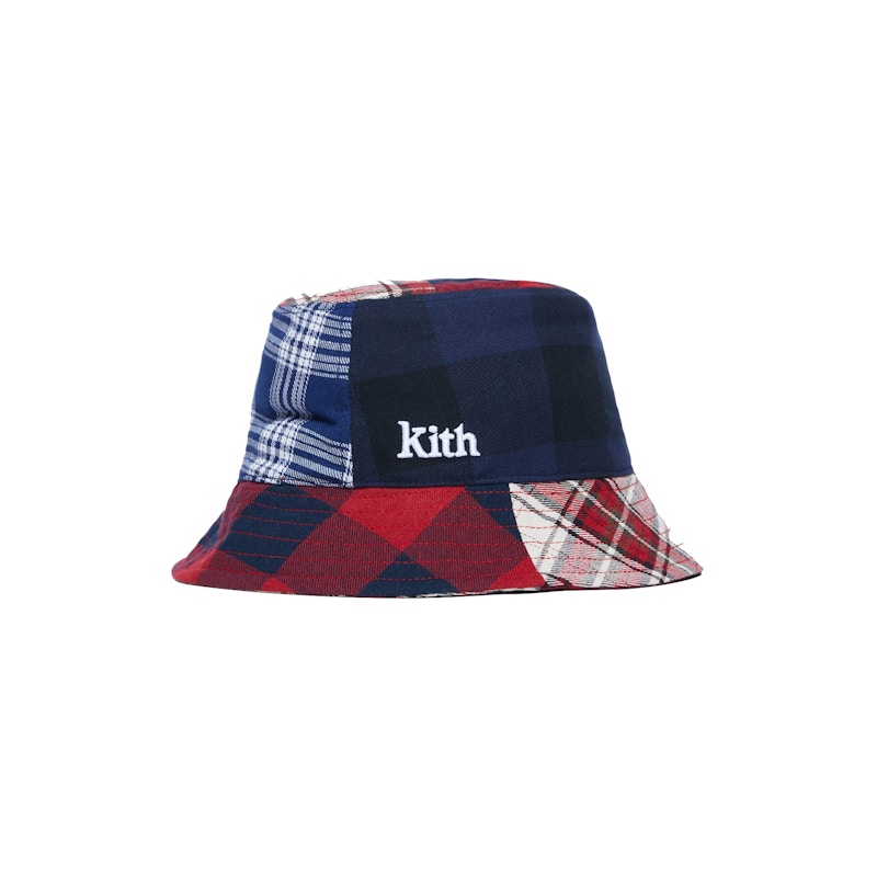 Kith Mixed Plaid Bucket Hat Multi