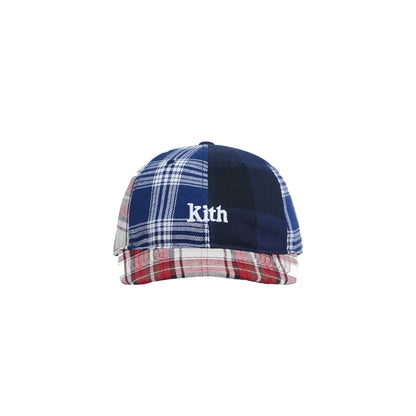 Kith Mixed Plaid Cap Multi