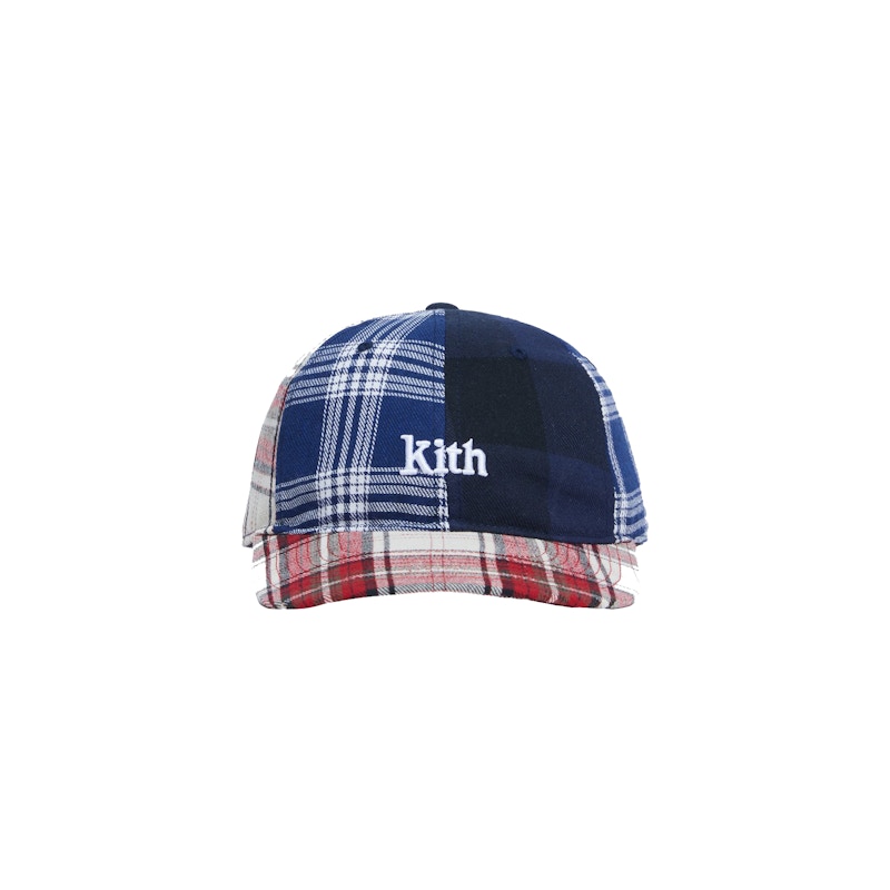 Kith Mixed Plaid Cap Multi