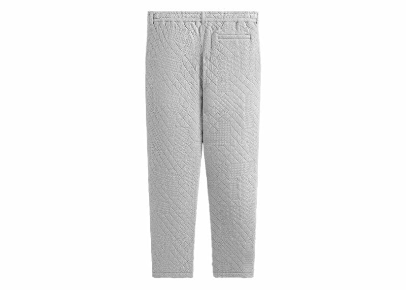 Kith Mixed Stitch Interlock Garrison Pant Light Heather Grey