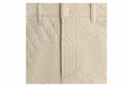 Kith Mixed Stitch Interlock Garrison Pant Sandy Heather