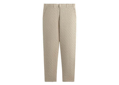Kith Mixed Stitch Interlock Garrison Pant Sandy Heather