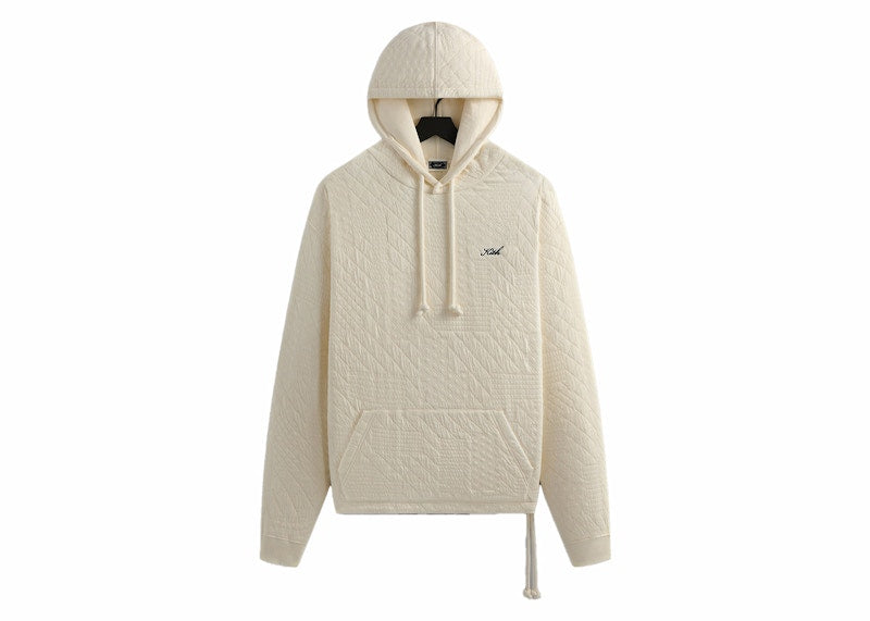 Kith Mixed Stitch Interlock Williams III Hoodie Sandrift