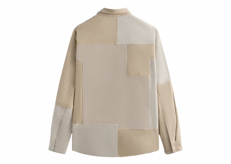 Kith Mixed Suede Apollo Shirt Malt