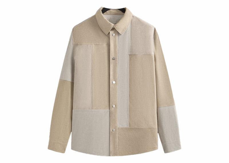 Kith Mixed Suede Apollo Shirt Malt