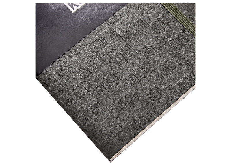 Kith Moleskine Notebook Olive