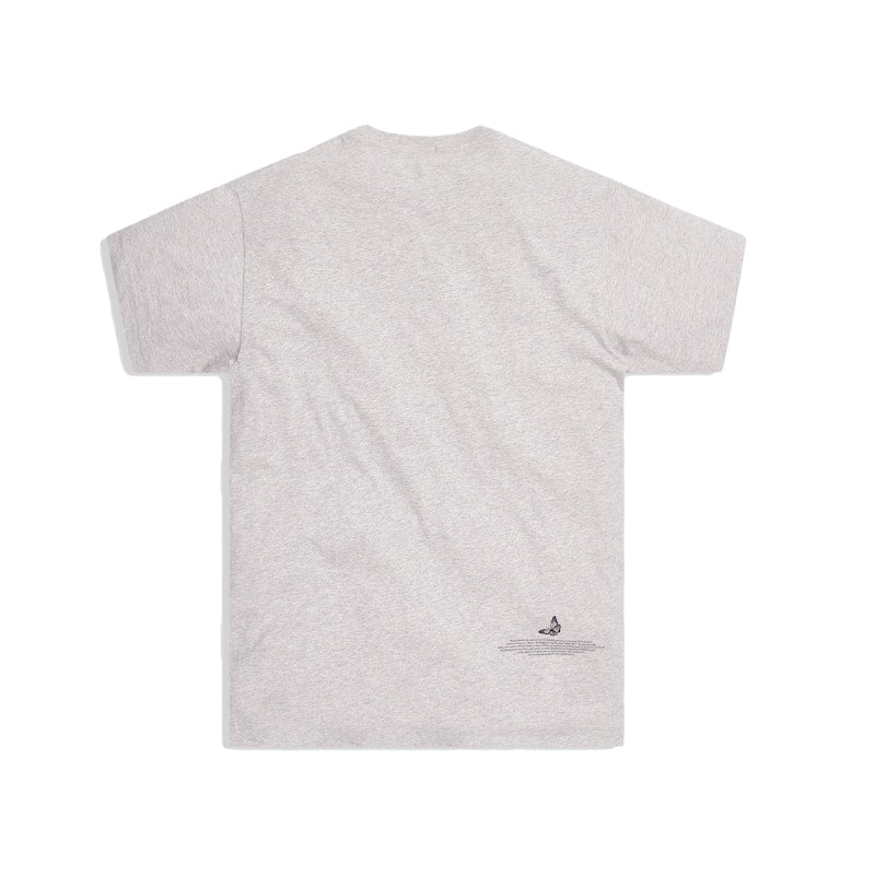 Kith Monarch Butterfly Tee Light Heather Grey